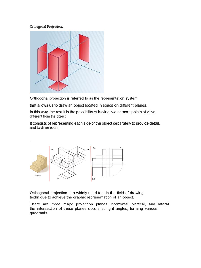 Understanding Orthogonal Projections | PDF | Line (Geometry) | Geometry