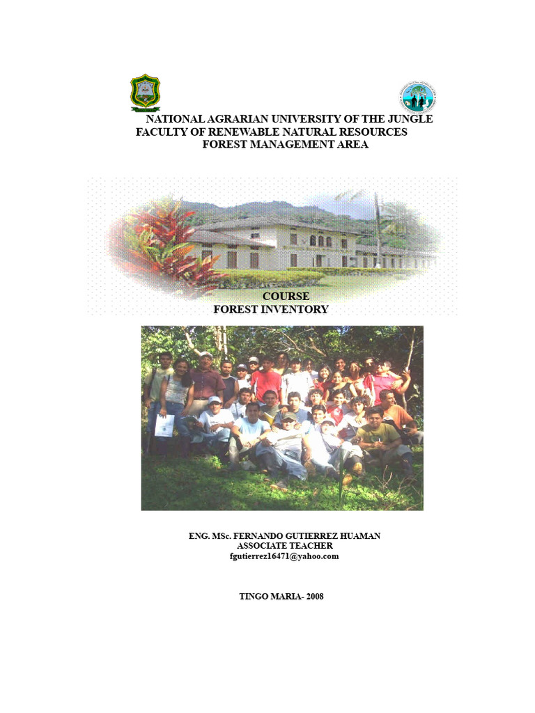 Forest Inventory Methodology Guide | PDF | Sampling (Statistics ...