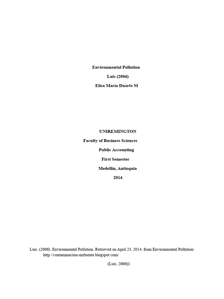 Understanding Environmental Pollution | PDF | Waste | Pollution