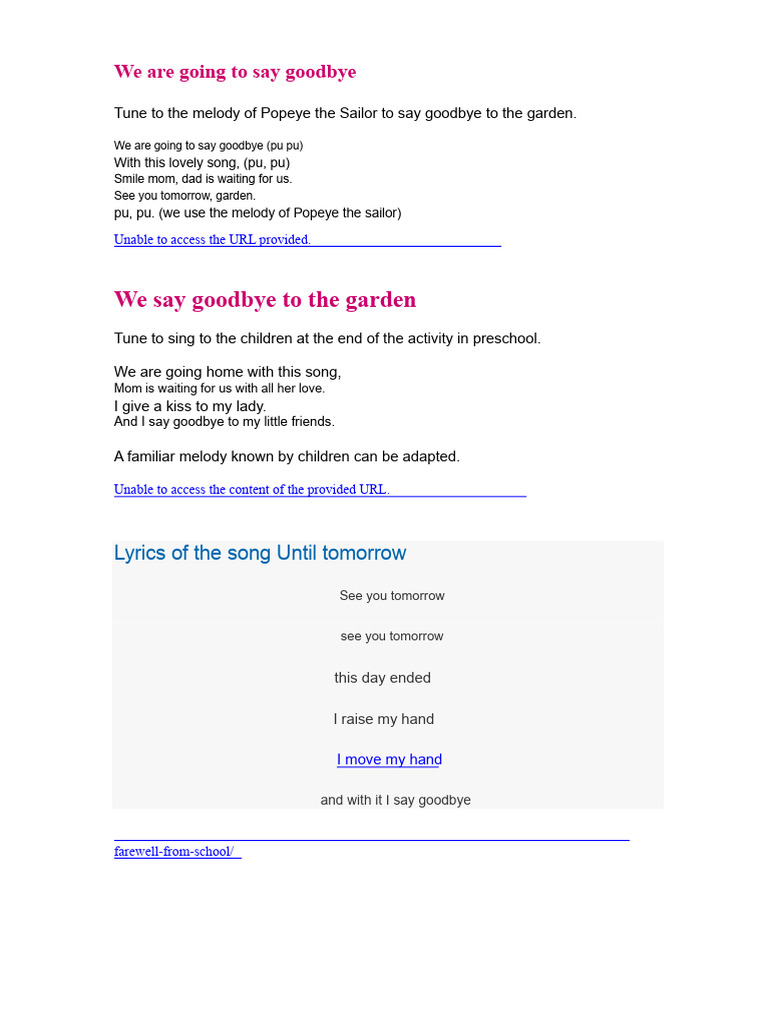 SONGS | PDF