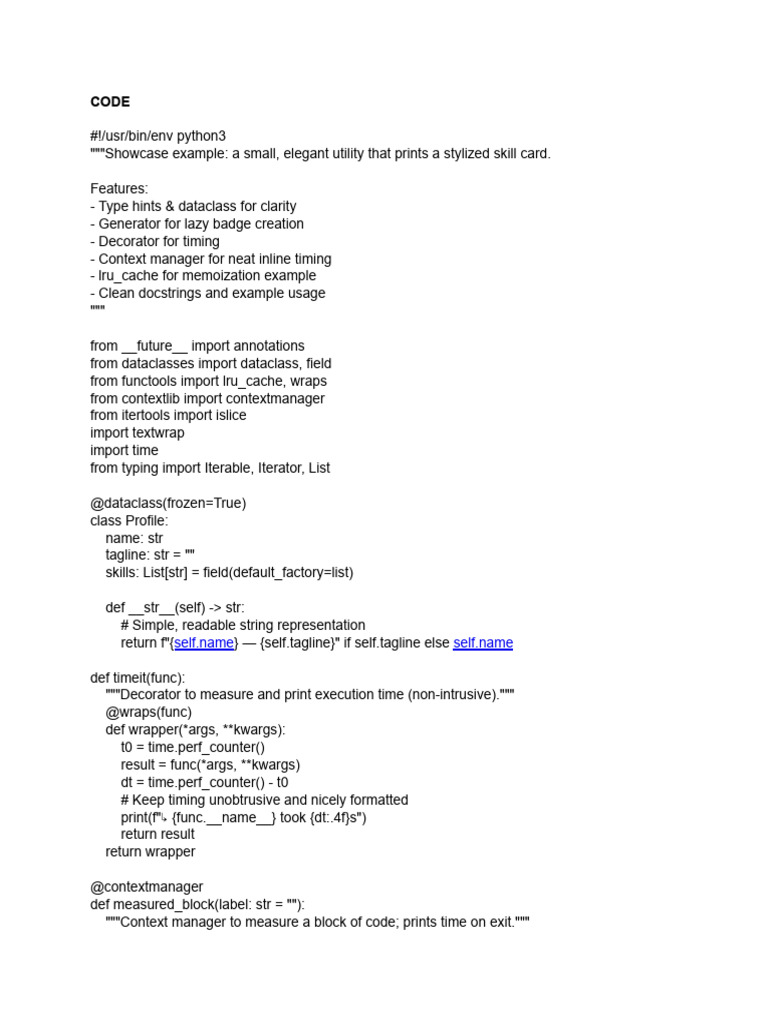 CODE (1) (1) | PDF | Functional Programming | Object Oriented Programming