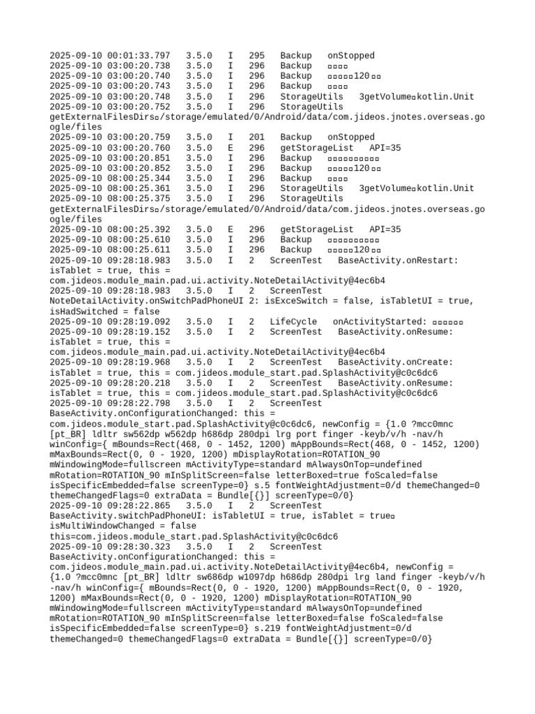 2025-09-10 78479734 Log | PDF | Backup | Computer Engineering
