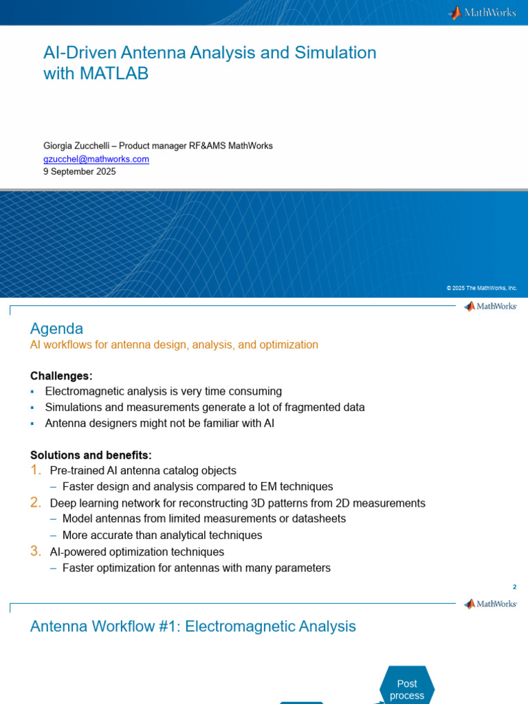 AI Antenna Design and Simulation with MATLAB | PDF | Antenna (Radio ...