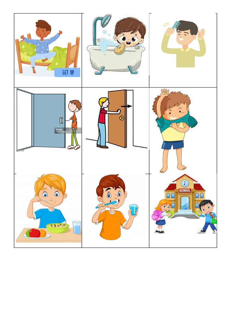 Daily Routines | PDF