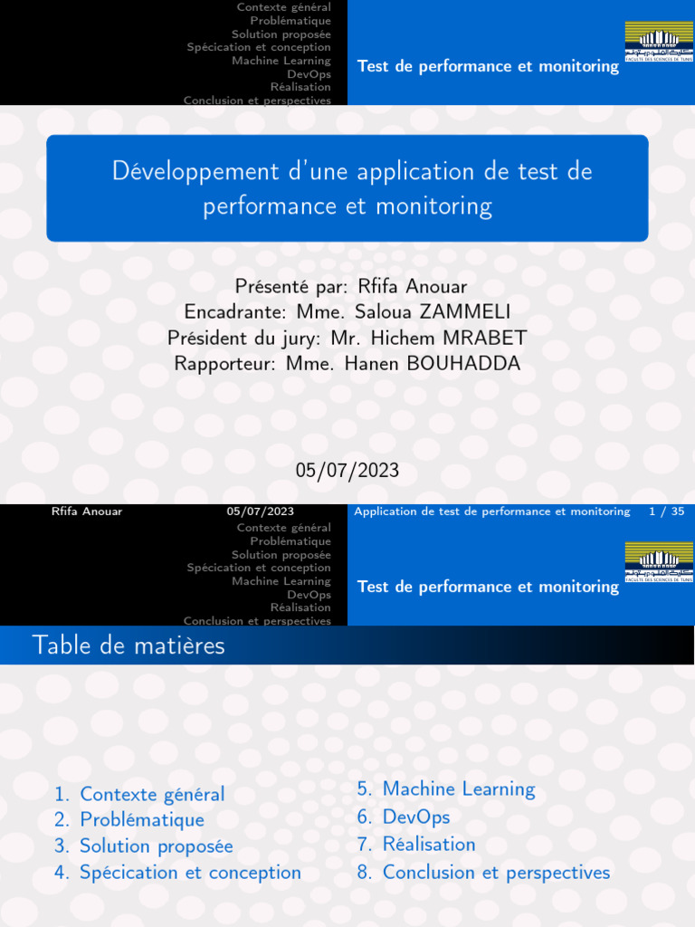 Application de Test de Performance et Monitoring | PDF | Benchmark ...
