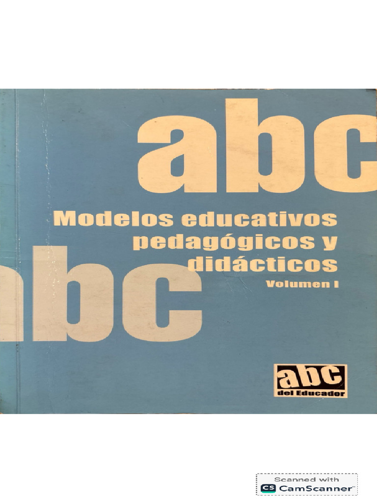 Modelos Educativos y Pedagógicos en Educación | PDF | Plan de estudios ...