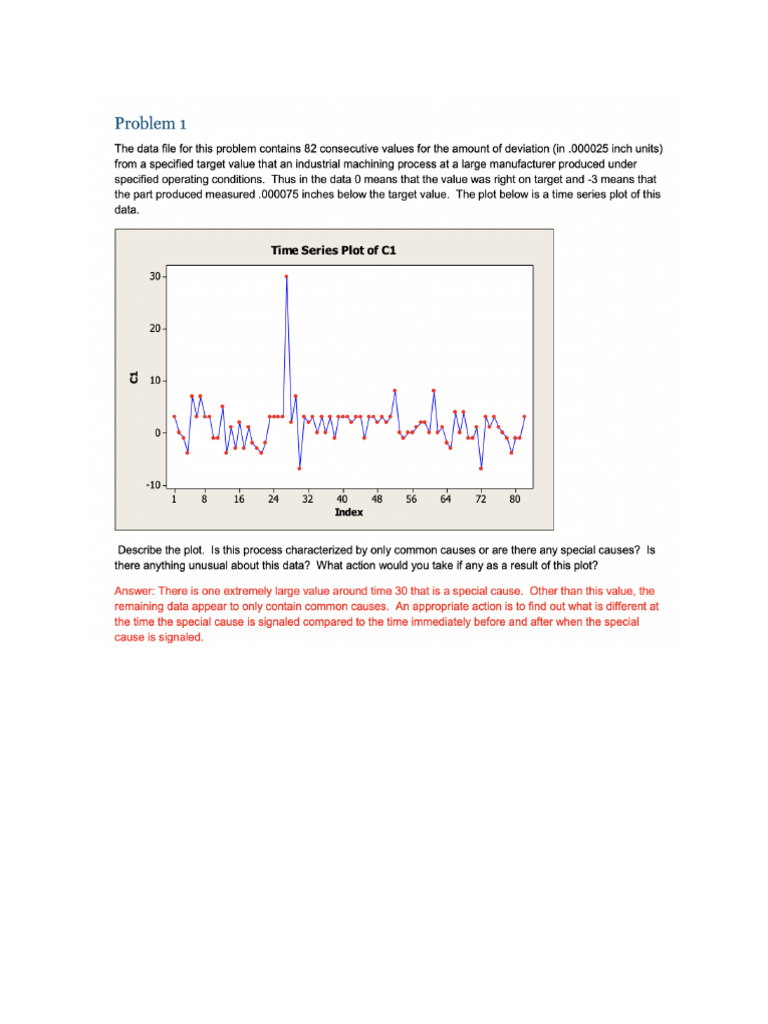 Statistics Practice Problem | PDF