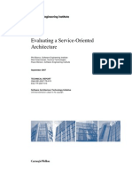 Evaluating A Service-Oriented Architecture