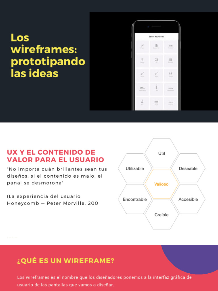 Wireframes - Tipos - de - Prototipos | PDF | Informática | Diseño