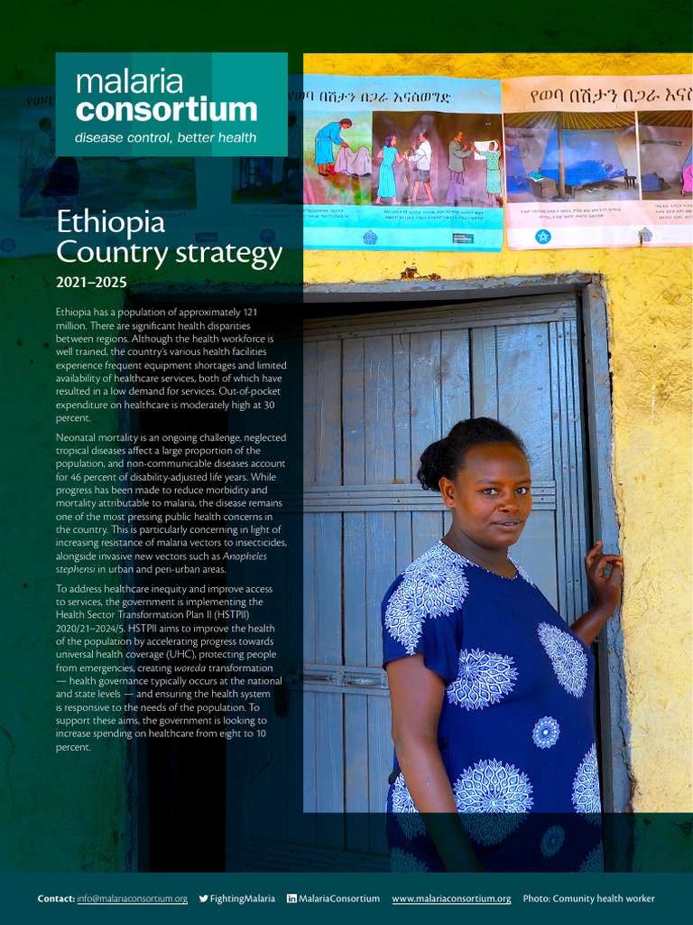 Ethiopia Health Strategy 2021-2025 Overview | PDF | Ethiopia | Malaria