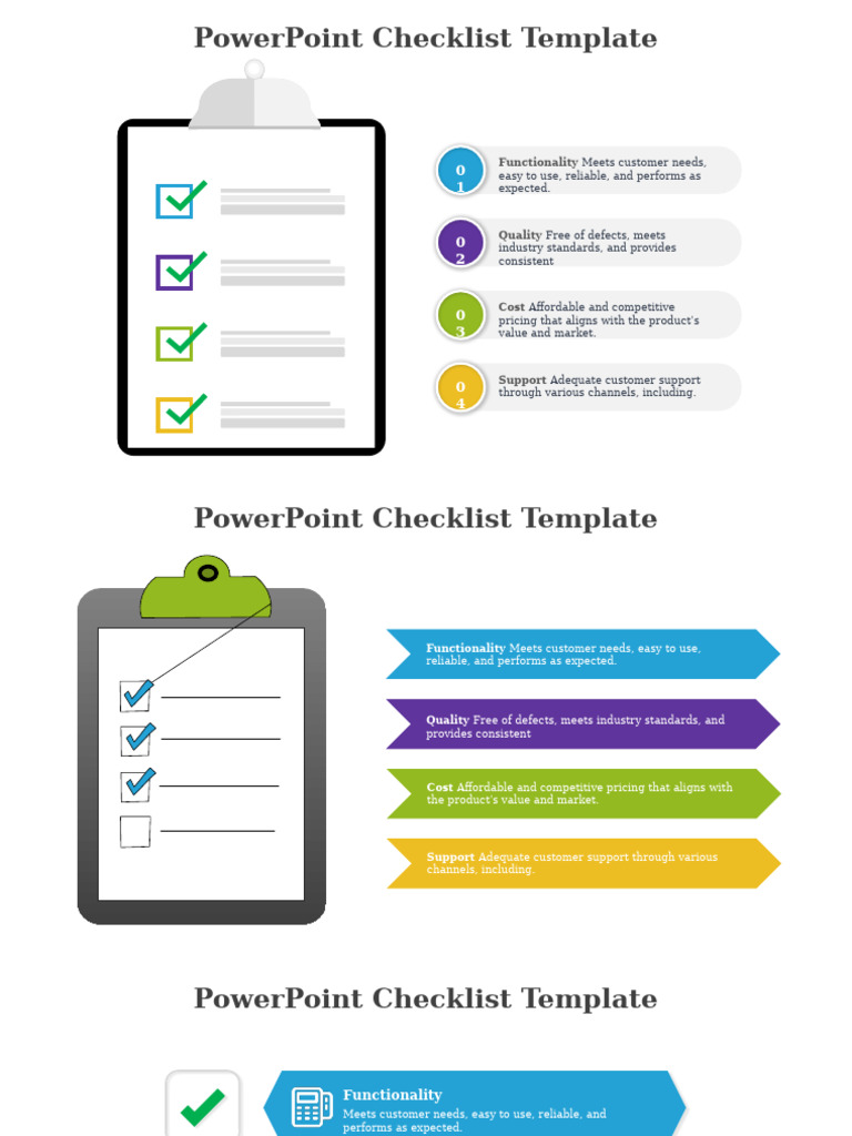 Slide - Egg 50049 Powerpoint Checklist Template Checklist | PDF | Icon ...