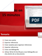 2008_RefWorks en 15 Minutos