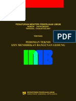 Download Peraturan Menteri PU NO 24_PRT_M_2007 Tentang Pedoman Teknis IMB Gedung by denankaligis SN92670199 doc pdf
