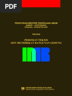 Download Peraturan Menteri PU NO 24_PRT_M_2007 Tentang Pedoman Teknis IMB Gedung by denankaligis SN92670199 doc pdf