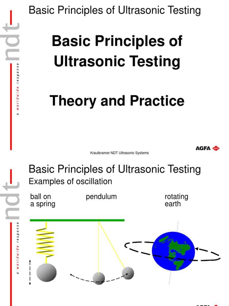 Basic Principles US Presentation | PDF | Waves | Ultrasound