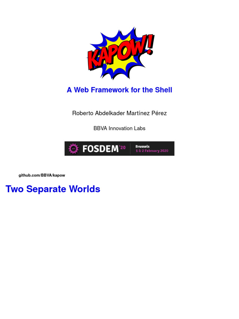 Kapow | PDF