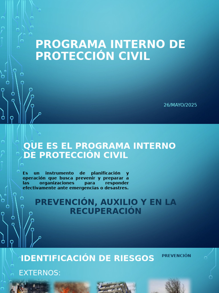 04-Programa Interno de Protección Civil... | PDF