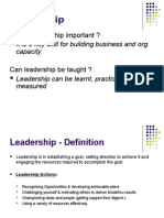 Leadership: Why Is Leadership Important ?