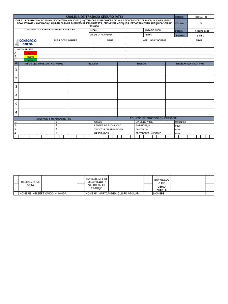 02 Formato Del ATS | PDF