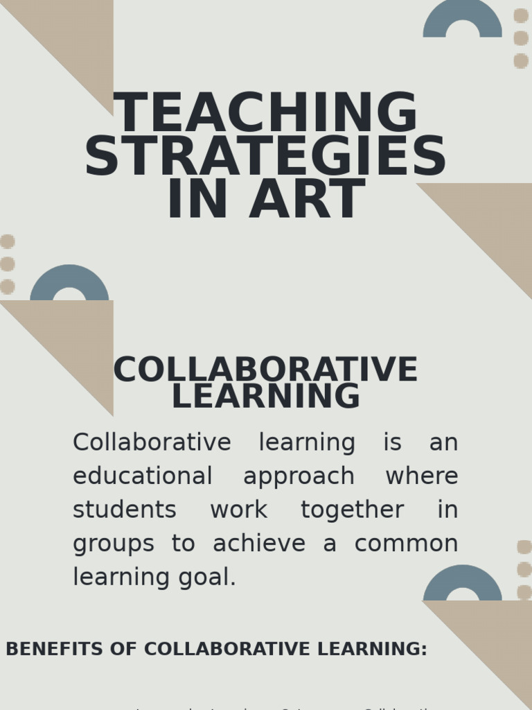 Collaborative Learning in Art Education | PDF | Learning | Critical ...