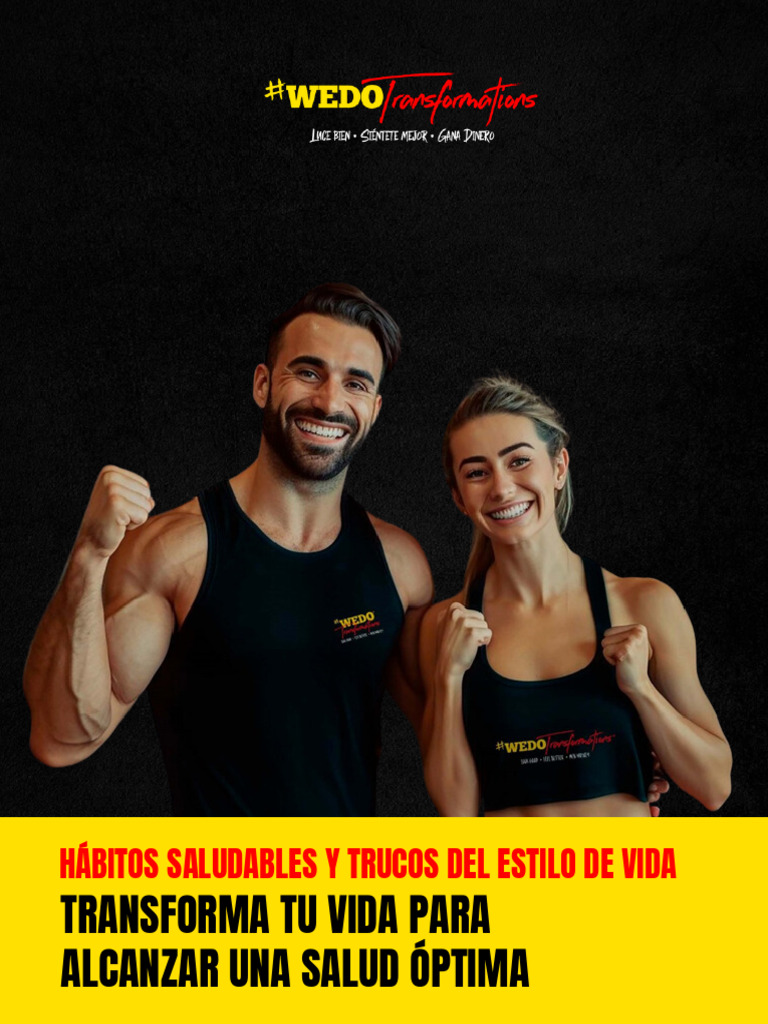 Hábitos Saludables para Transformar tu Vida | PDF | Pérdida de peso ...