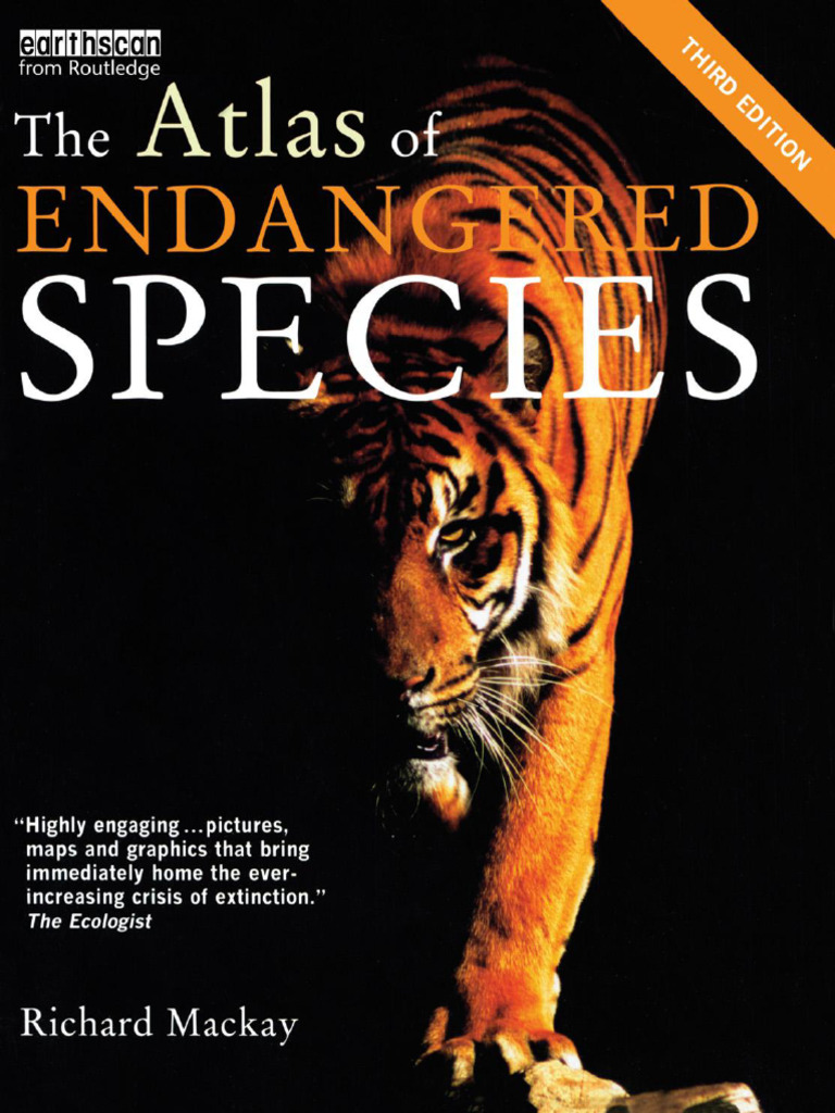 Atlas of Endangered Species Guide | PDF | Conservation Biology ...