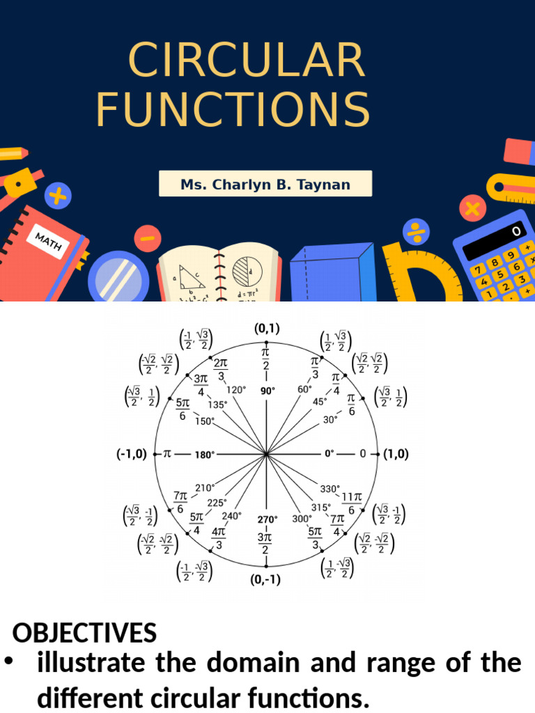 Understanding Circular Functions | PDF | Angle | Circle