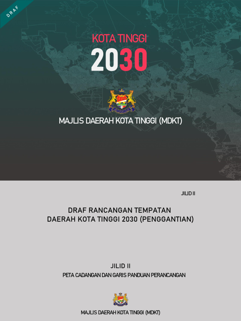 MDKT Jilid II - Peta Cadangan Dan Garis Panduan Perancangan | PDF