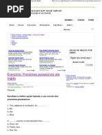 Download Exerccio_ Pronomes possessivos em ingls _ Aprenda Ingls by Marco Silva SN92676318 doc pdf