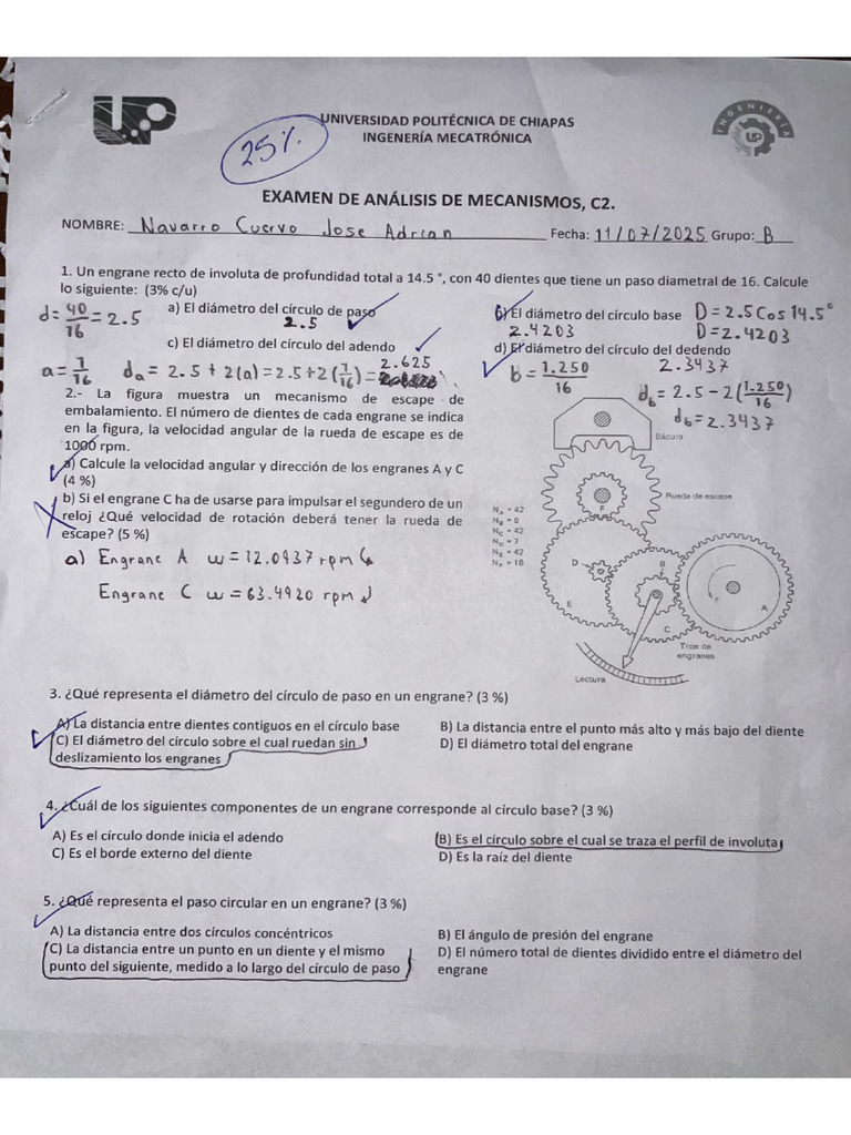 Examen C2 | PDF