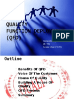 QFD Analysis of Cake Design Requirements