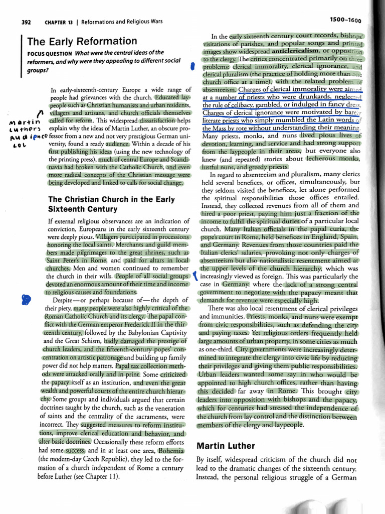 Reformation 13 1 | PDF