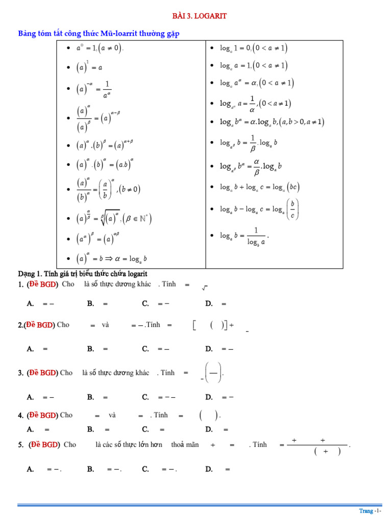 Logar It | PDF