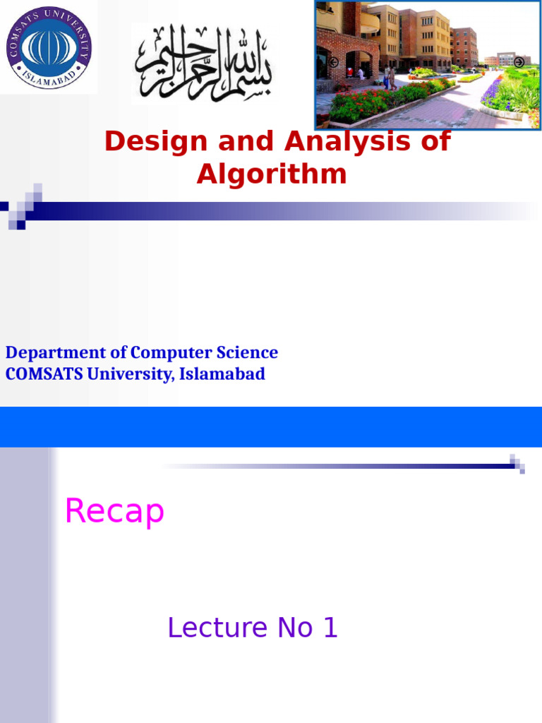 Algorithm Design and Analysis Guide | PDF | Algorithms | Computer Science