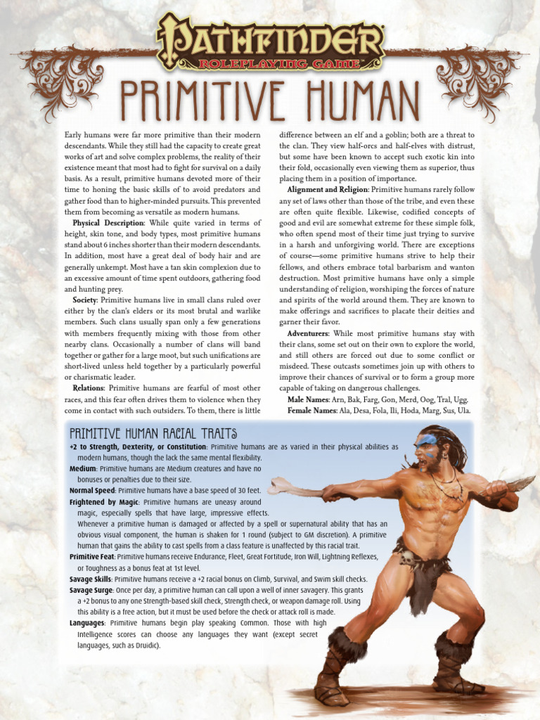 Characteristics of Primitive Humans | PDF | License | Copyright