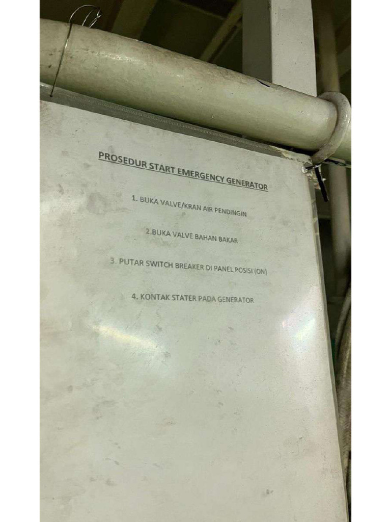 Emergency Generator | PDF