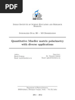 Download Quantitative Mueller matrix polarimetry with diverse applications by Harsh Purwar SN92682431 doc pdf