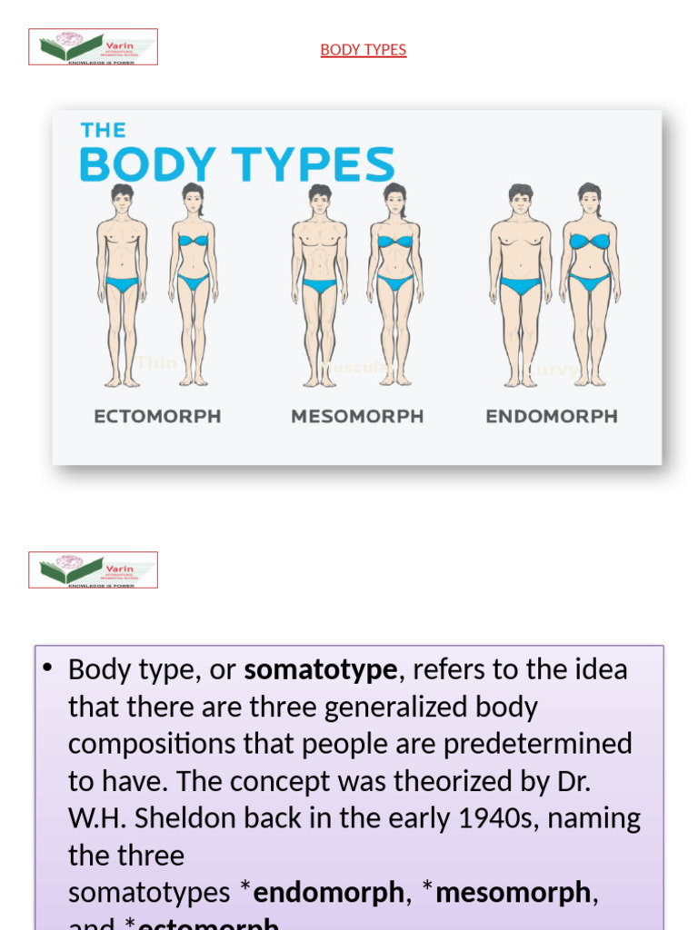 GR.X Physical Education 2020 - 21 Body Types | PDF | Shoulder | Hip