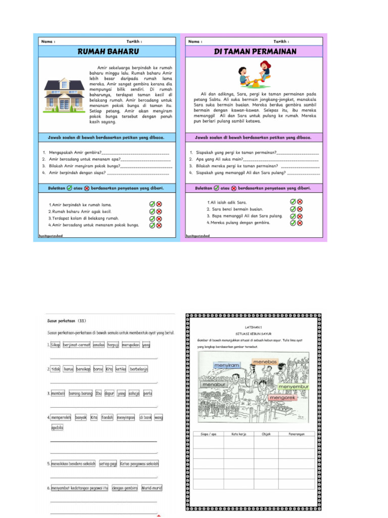 Latihan BM 2 | PDF