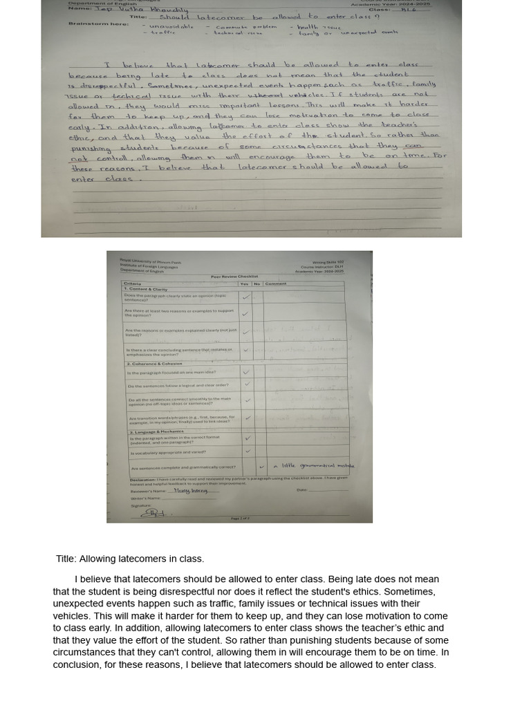 Writing Task 6 | PDF