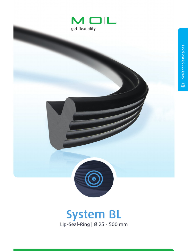 SYSTEM BL Lip Seal Rings for Pipes | PDF | Pipe (Fluid Conveyance ...