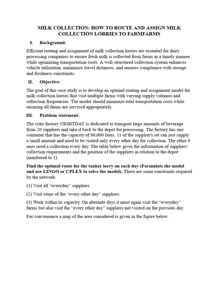 Optimize Milk Collection Routing | PDF | Metaheuristic | Mathematical ...