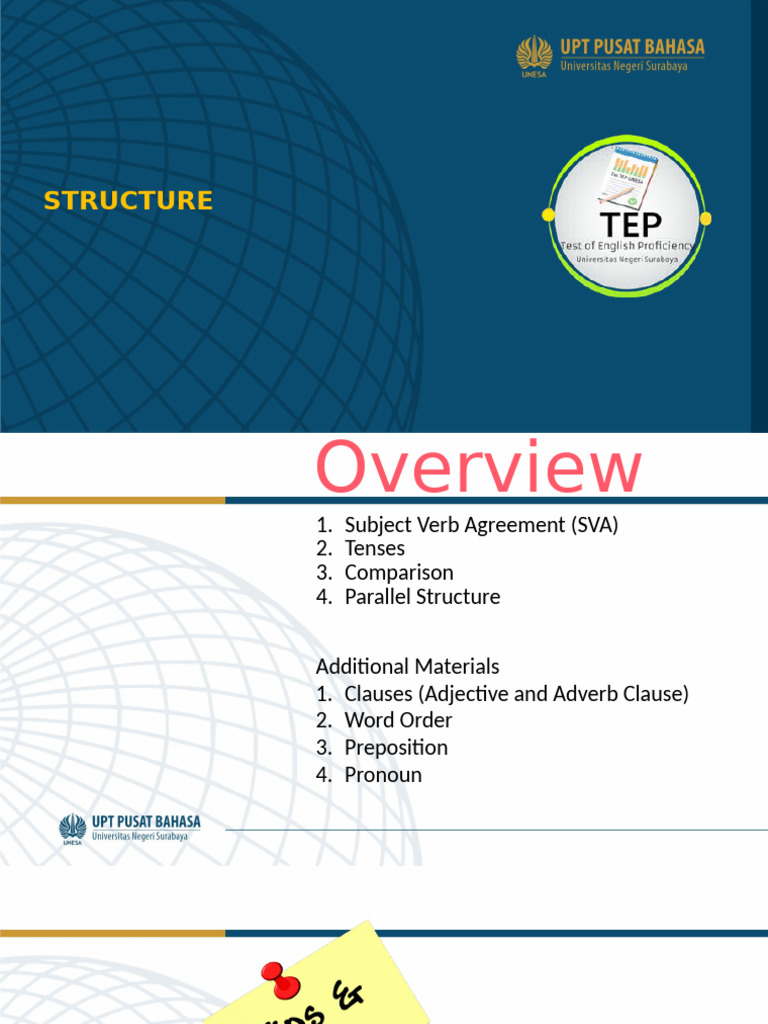 Structure and Written Exp Section | PDF | Verb | Subject (Grammar)