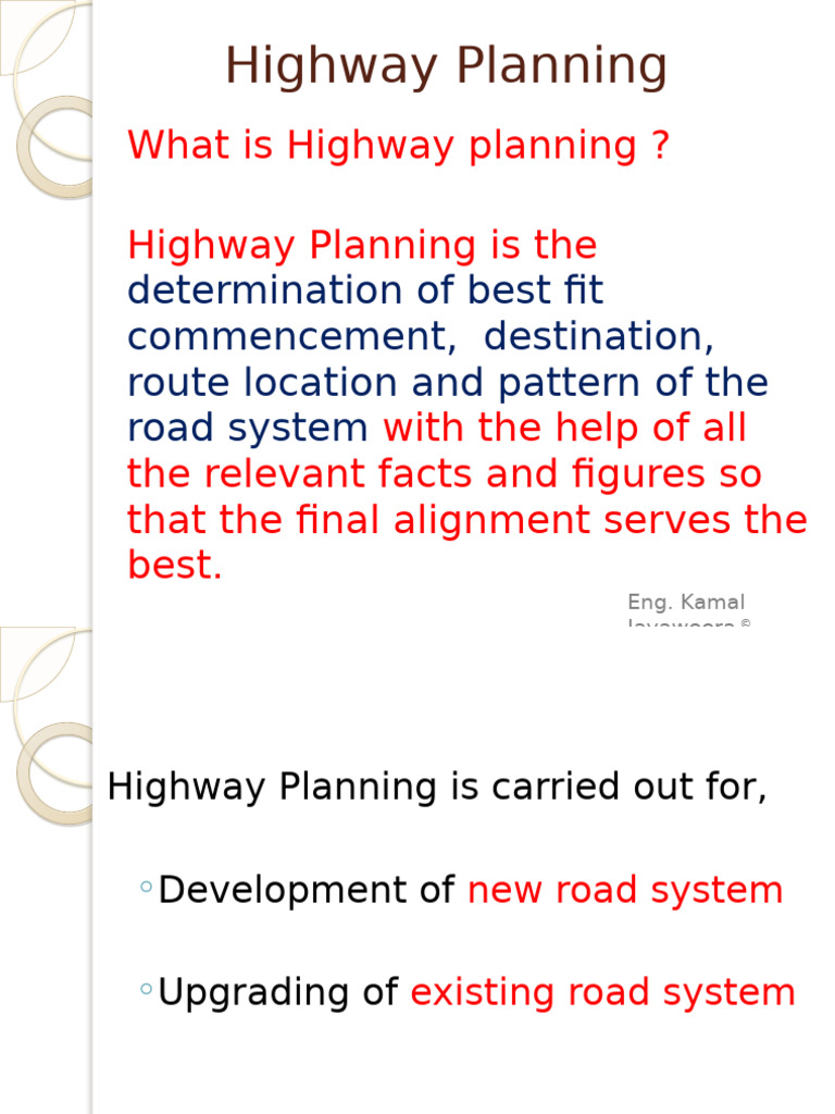 Highway Planning | PDF | Environmental Impact Assessment | Internal ...