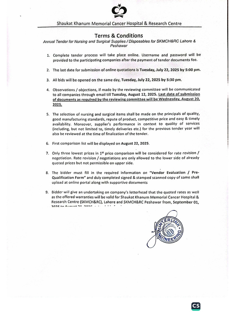 Surgical and Disposable Item Tender | PDF