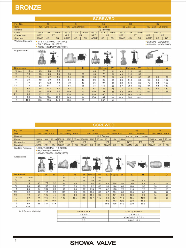 Showa Valve - Valves | PDF