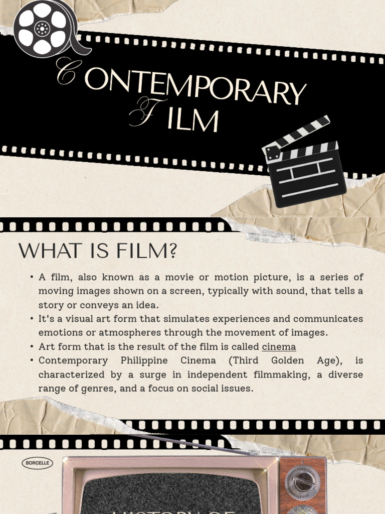 Overview of Contemporary Philippine Cinema | PDF | Poetry | Narrative
