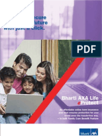 Now I Can Secure My Family's Future With Just A Click.: Bharti AXA Life Protect