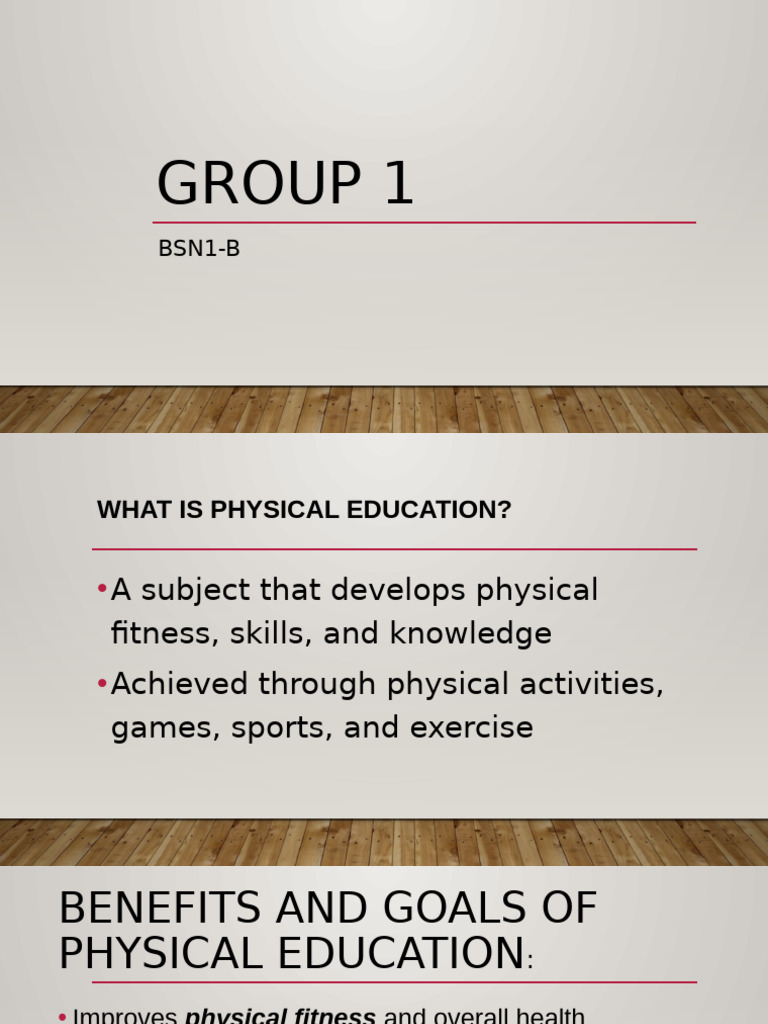 Understanding Physical Education Benefits | PDF | Flexibility (Anatomy ...