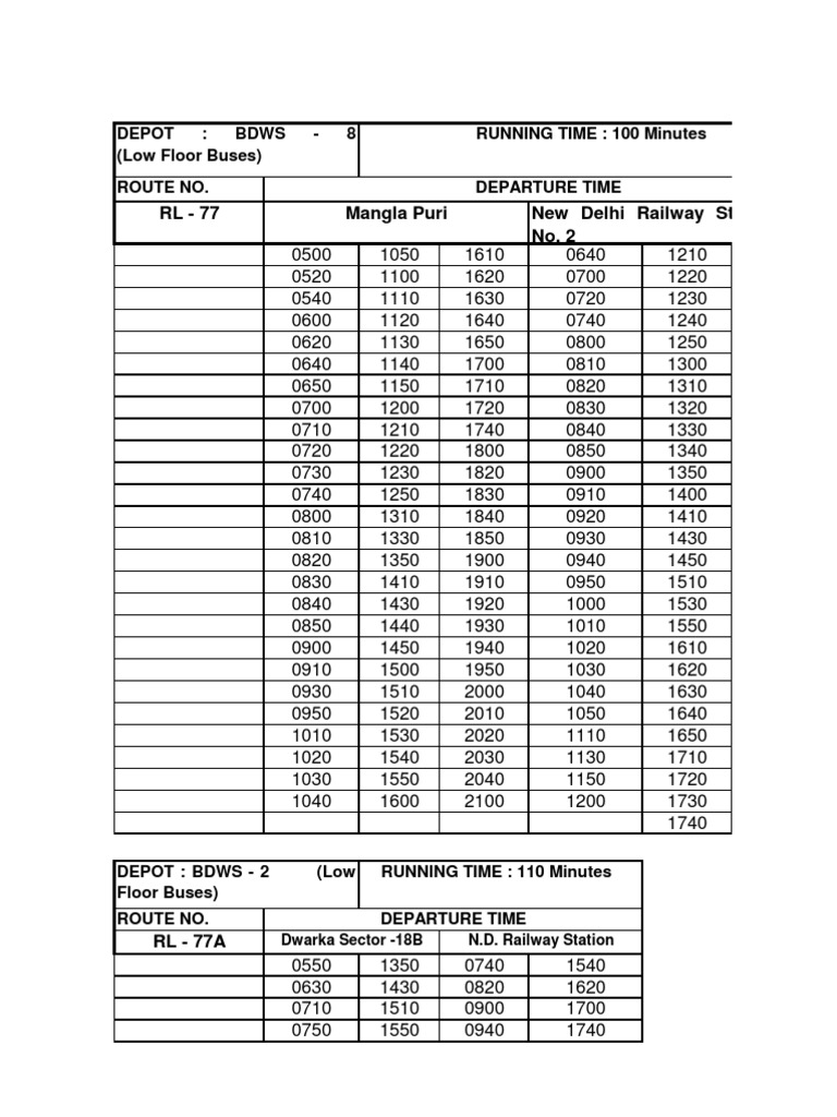 D.T.C.+TIME+TABLE Mathematics Free 30day Trial Scribd